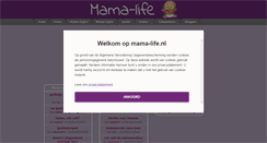 Desktop Screenshot of mama-life.nl